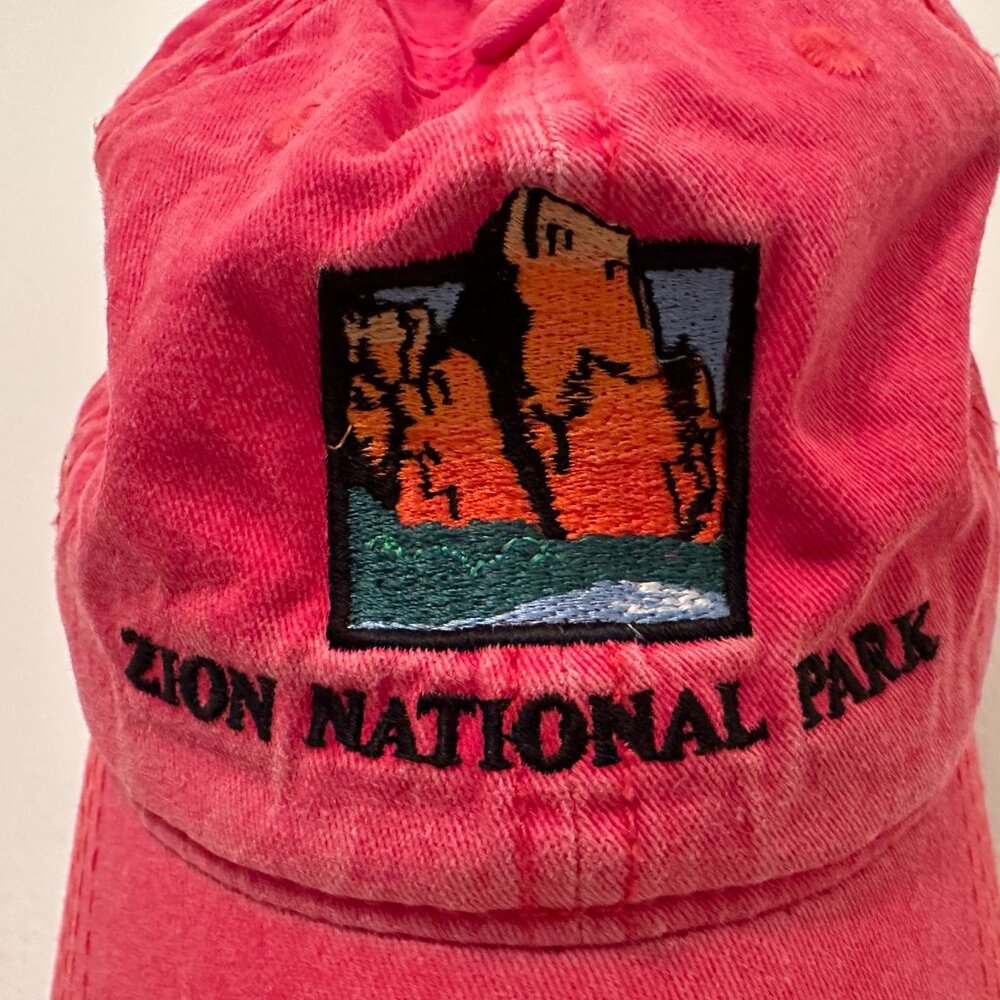 Retro Zion National Park Dad Hat - Picture 2 of 2